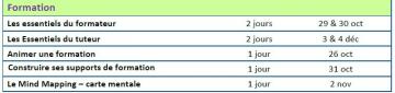 Formations Planning formateur Tuteur 2 2012