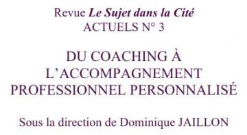 Jaillon Du coaching a l accompagnement professionnel personnalise 2014