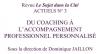 Jaillon Du coaching a l accompagnement professionnel personnalise 2014