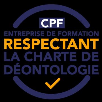 Logo Charte déontologie CPF